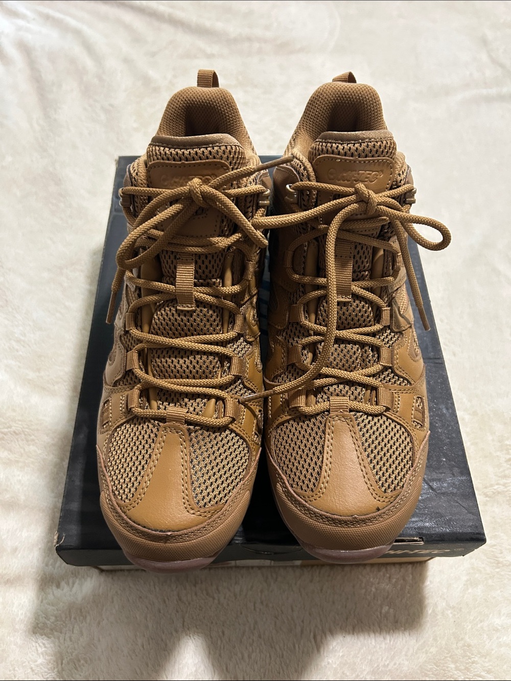 Hi-Tec Men’s Brown Lace-Up Outdoor Boots